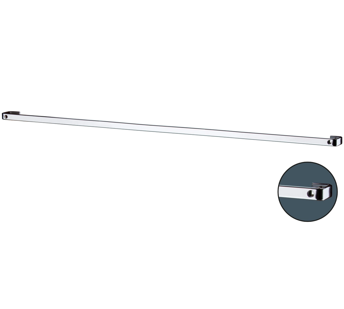 Barra de Piatina 60cm com 6 ganchos