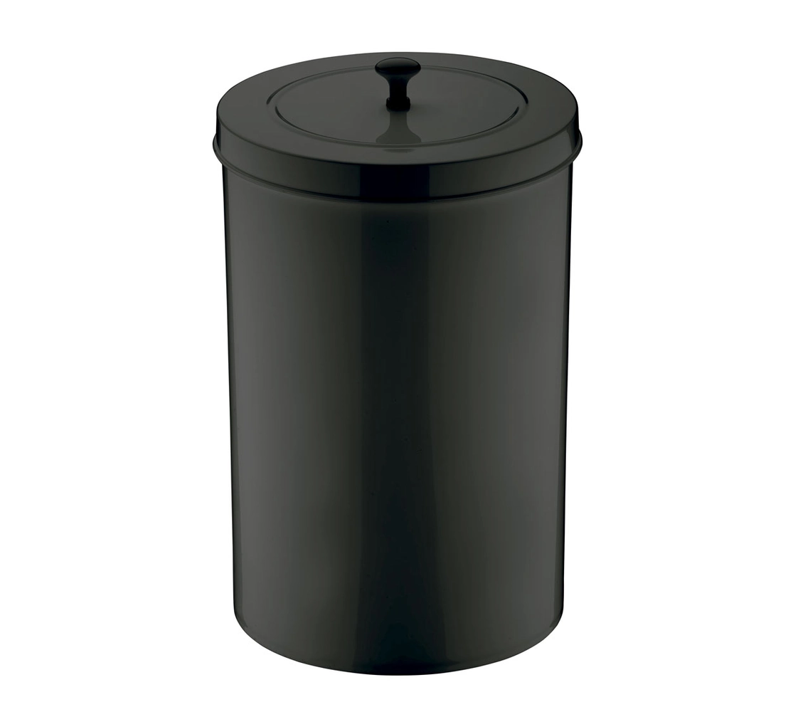 Lixeira com Tampa 8 Litros - Preto