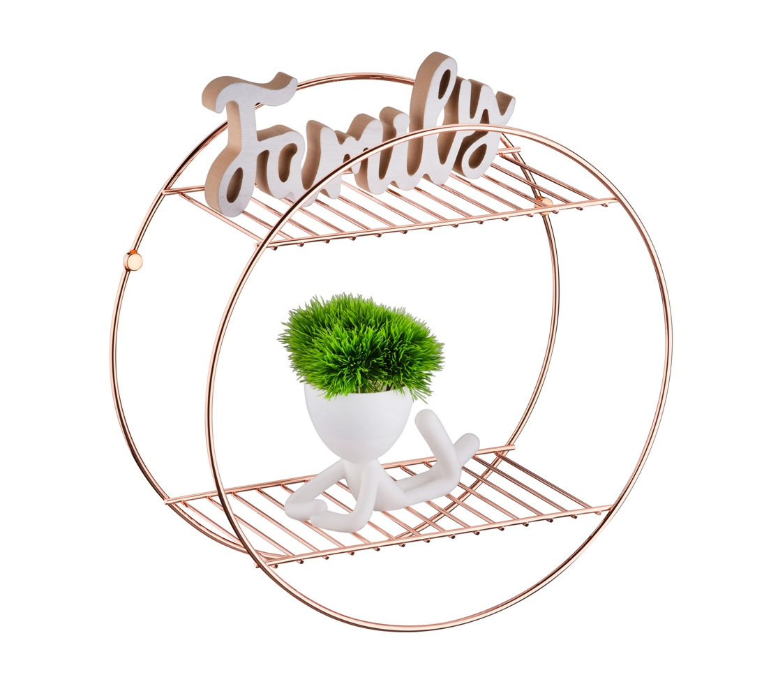 Nicho Decorativo - Rosé Gold