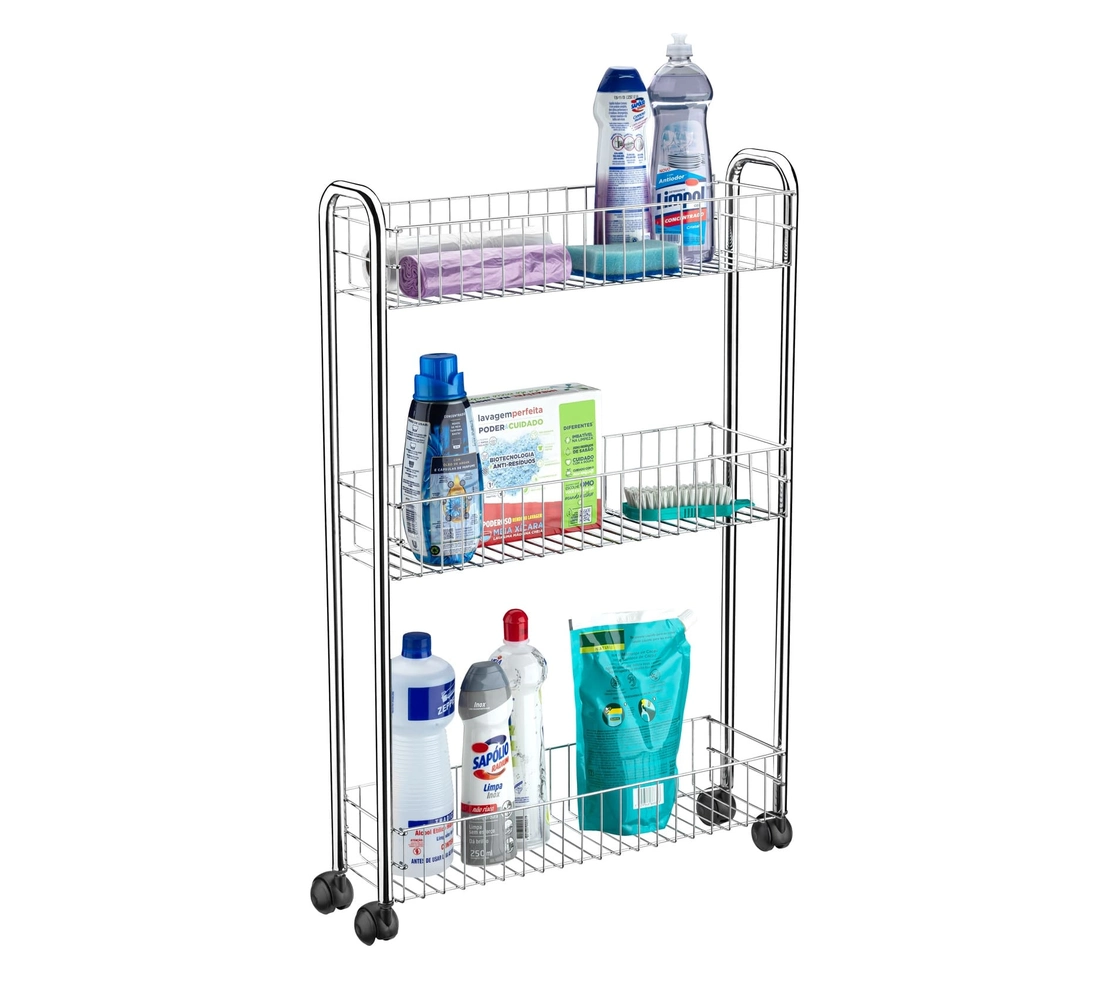 Organizador Multiuso Estreito 3 Níveis