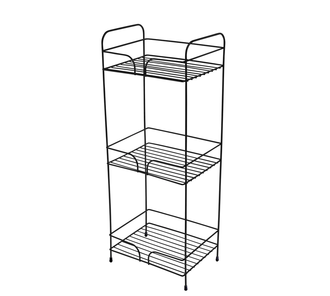 Organizador Triplo Multiuso - Preto Fosco