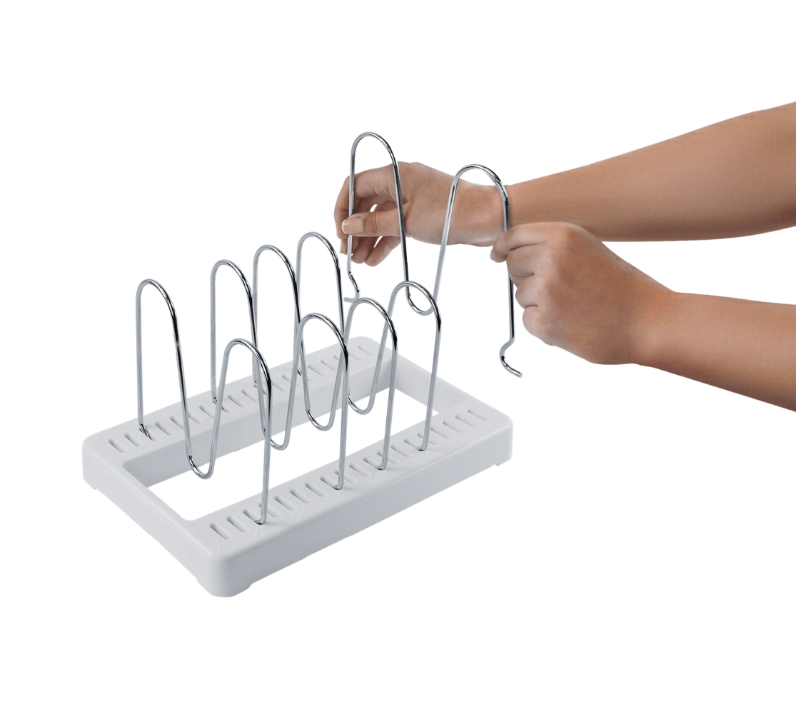 Organizador de Formas, Travessas e Frigideiras - Branco