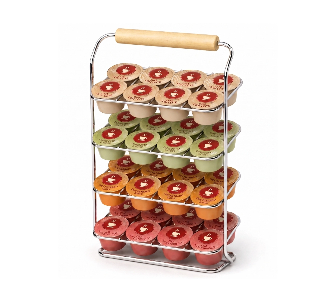Organizador para Cápsulas de Café - Compatível com 3 Corações