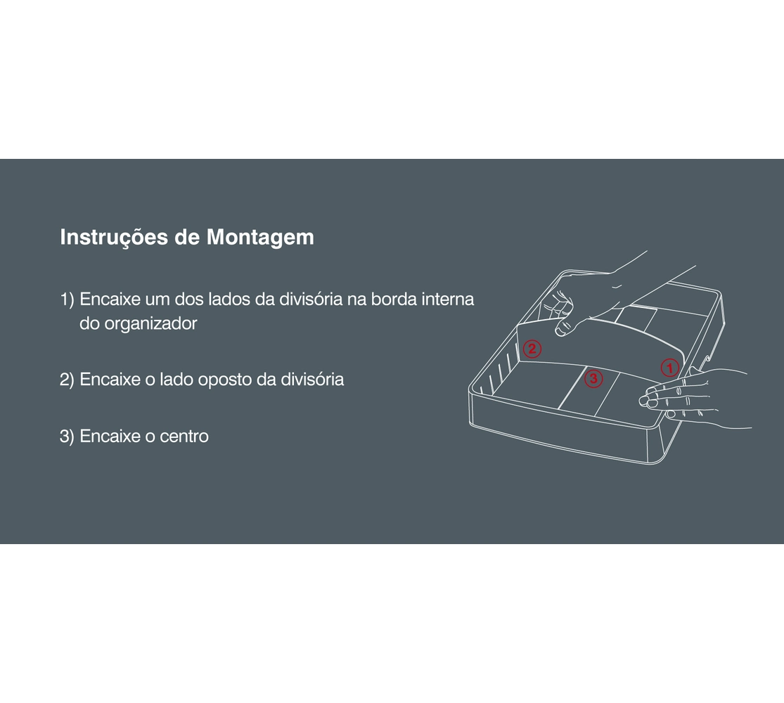 Organizador para Tampas de Potes - Branco