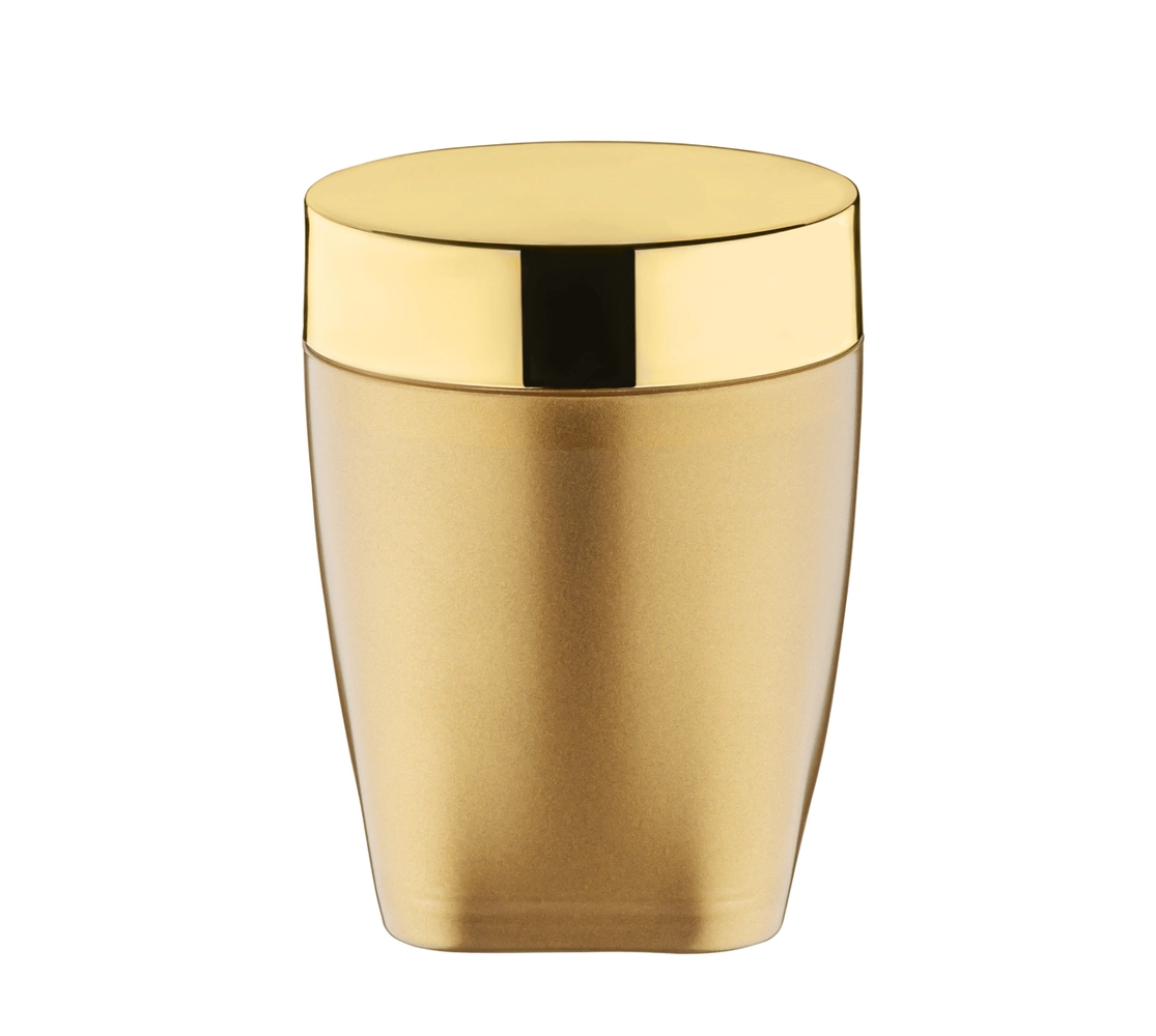 Porta Algodão/Cotonete - Dourado