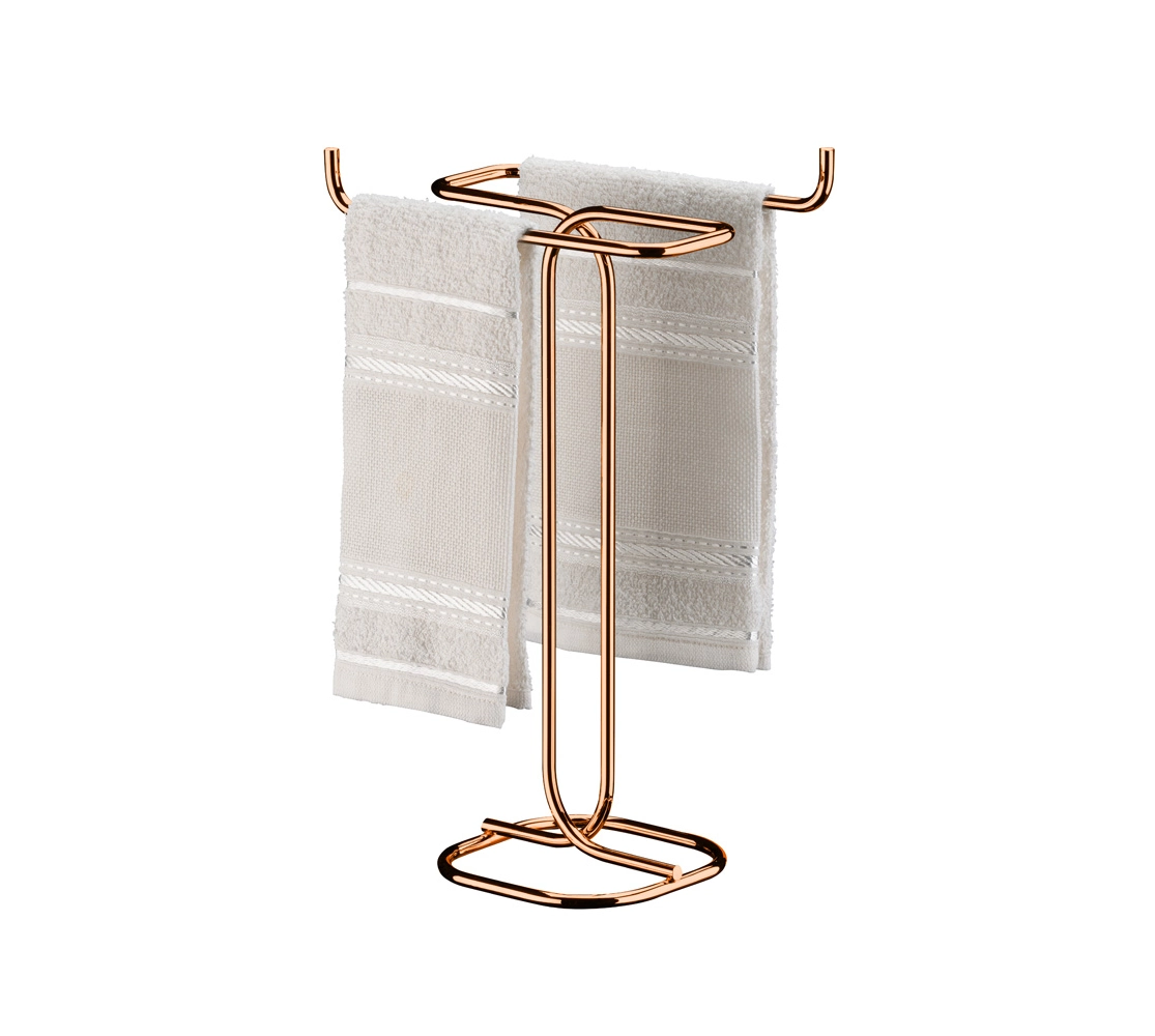 Porta Toalha de Bancada - Rosé Gold