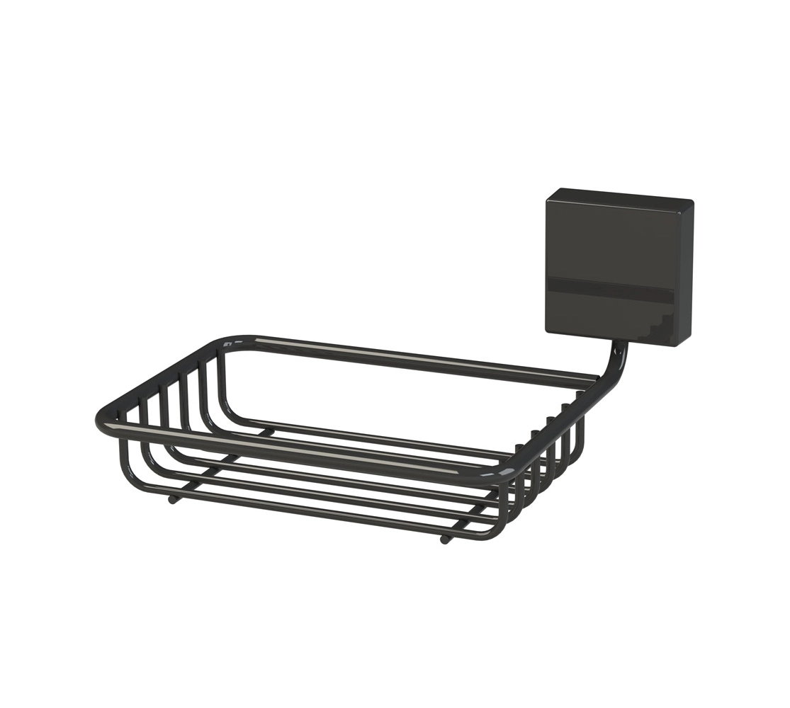 Saboneteira Reta - Preto