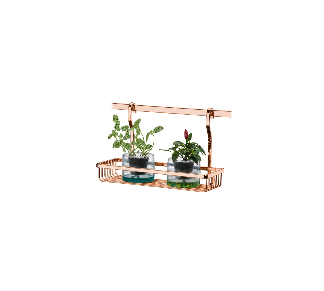 Suporte Retangular - Rosé Gold