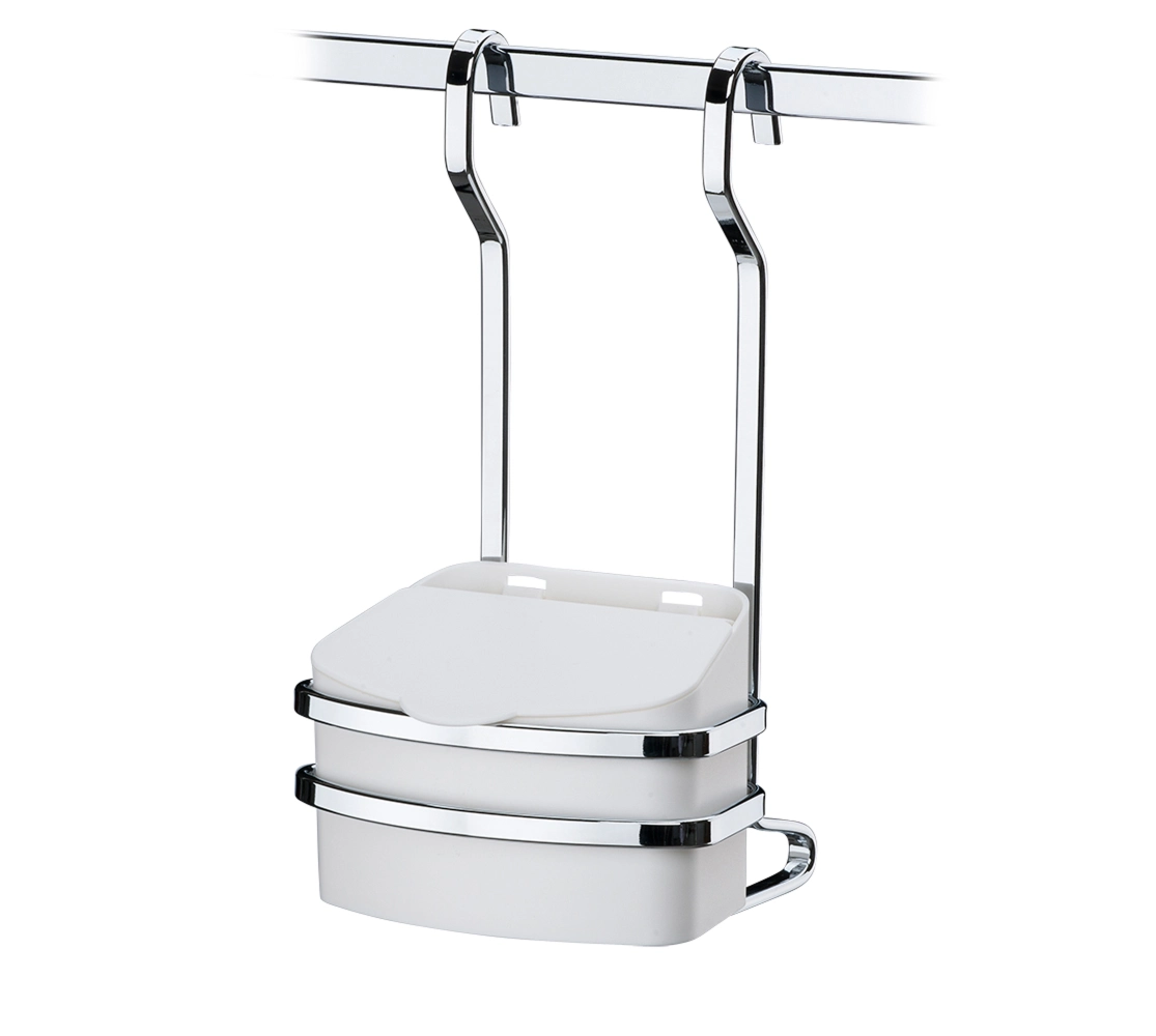 Suporte com Saleiro Branco 500g