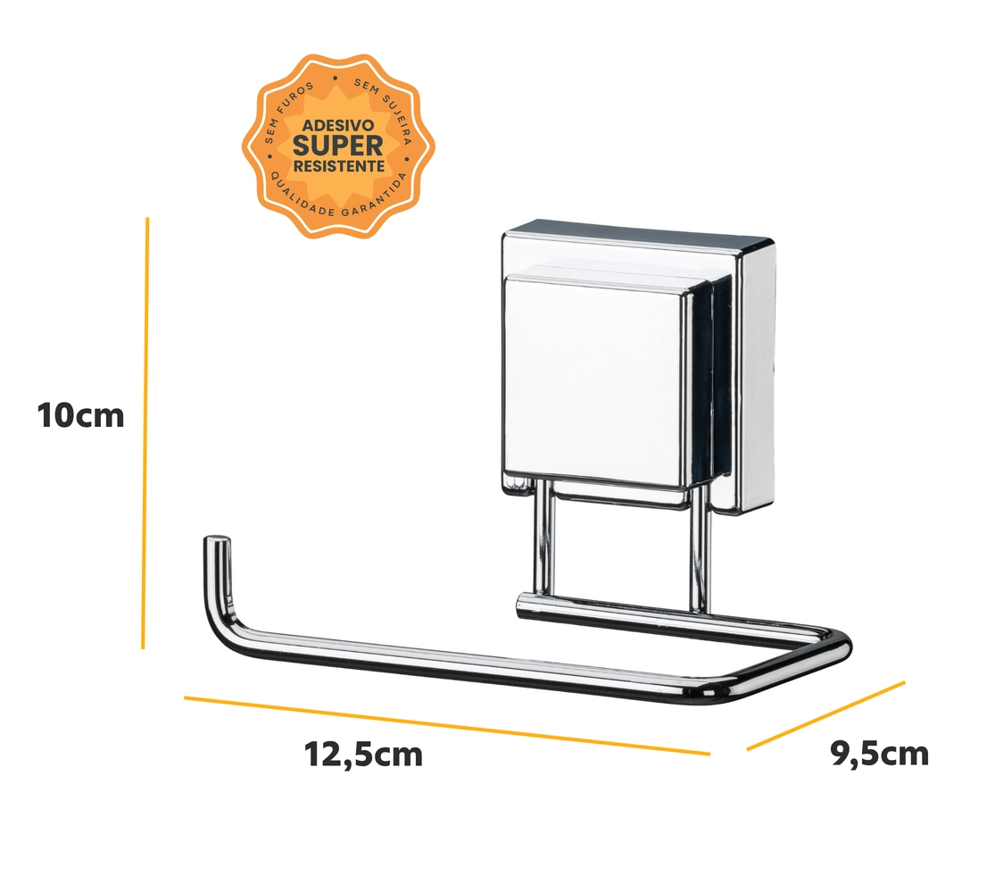 Suporte para Papel Higiênico com Adesivo