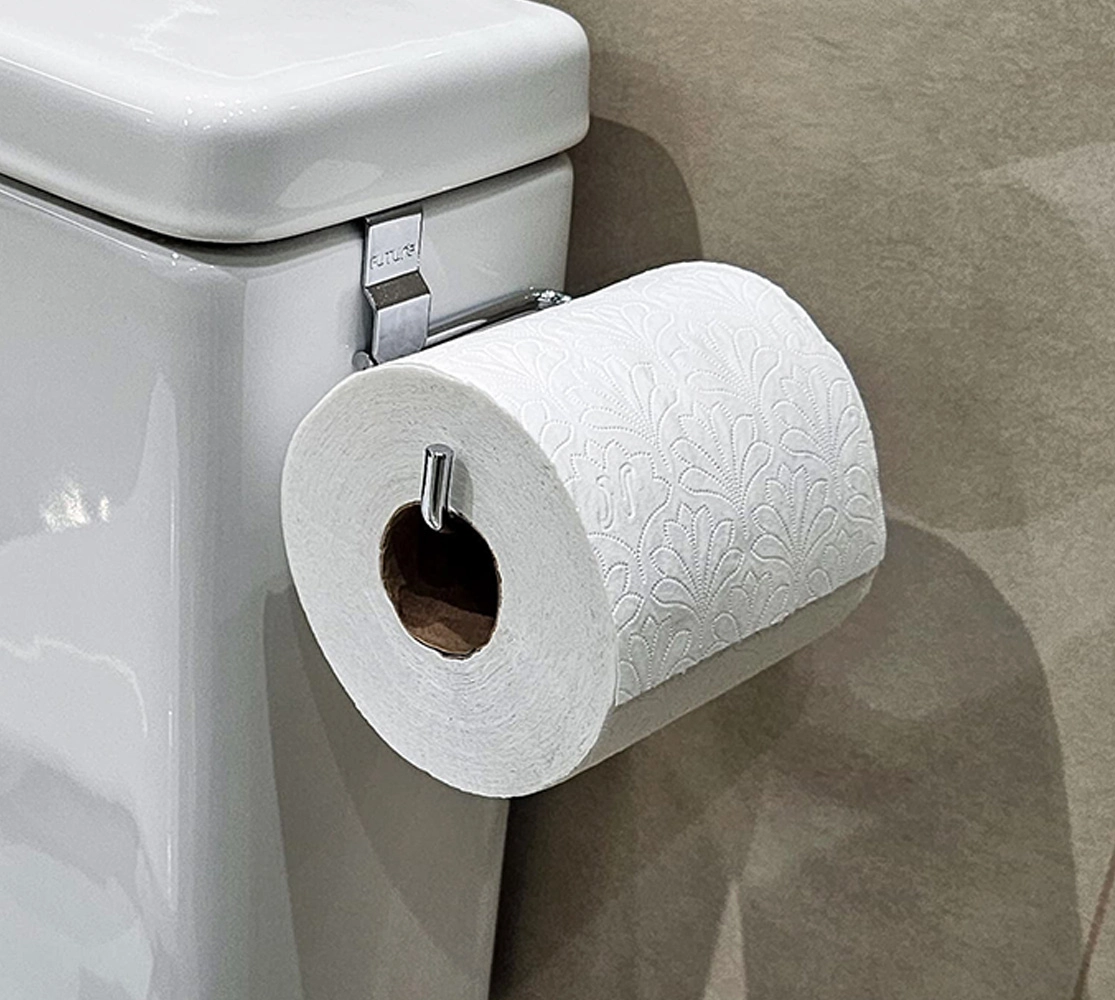 Suporte para Papel Higiênico para Caixa Acoplada