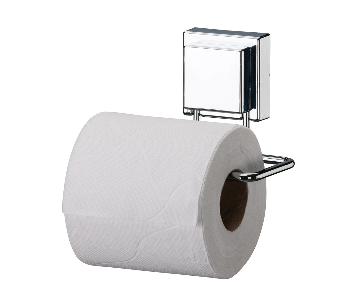 Suporte para Papel Higienico Inox com Ventosa