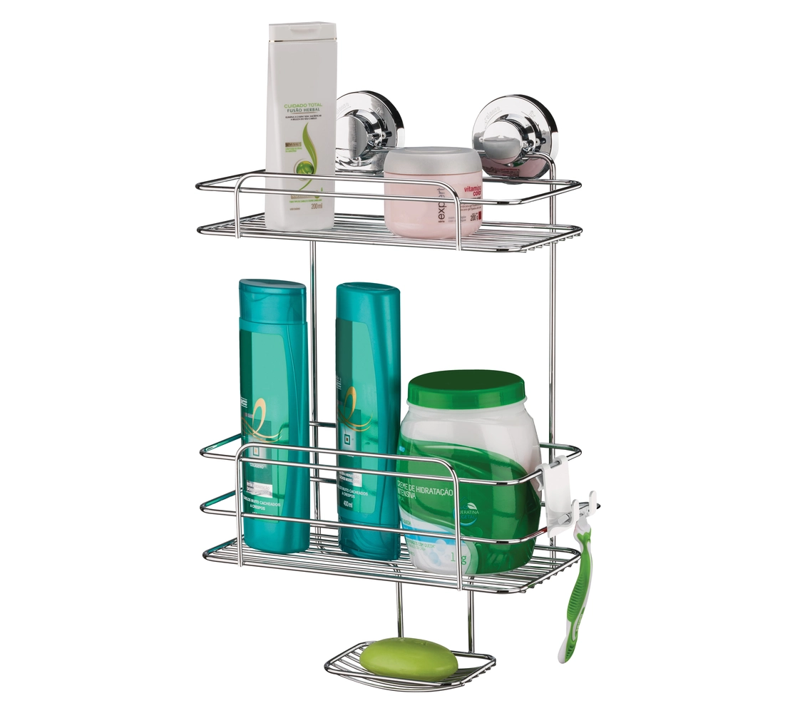 Suporte para Shampoo/Sabonete com Ventosas
