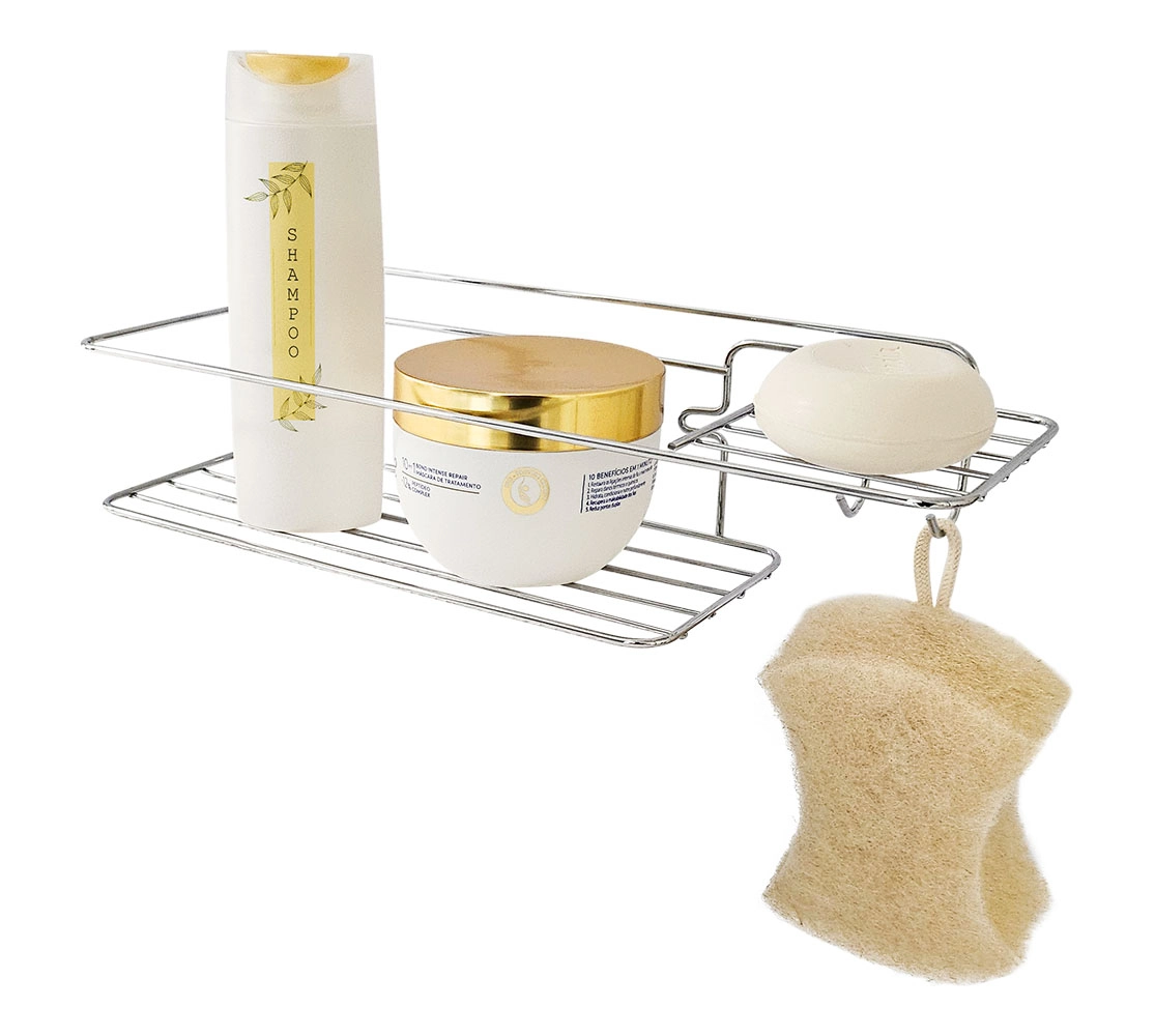 Suporte para Shampoo/Sabonete de Parede