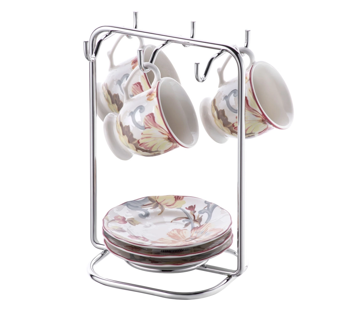 Suporte para Xícaras e Pires de Café