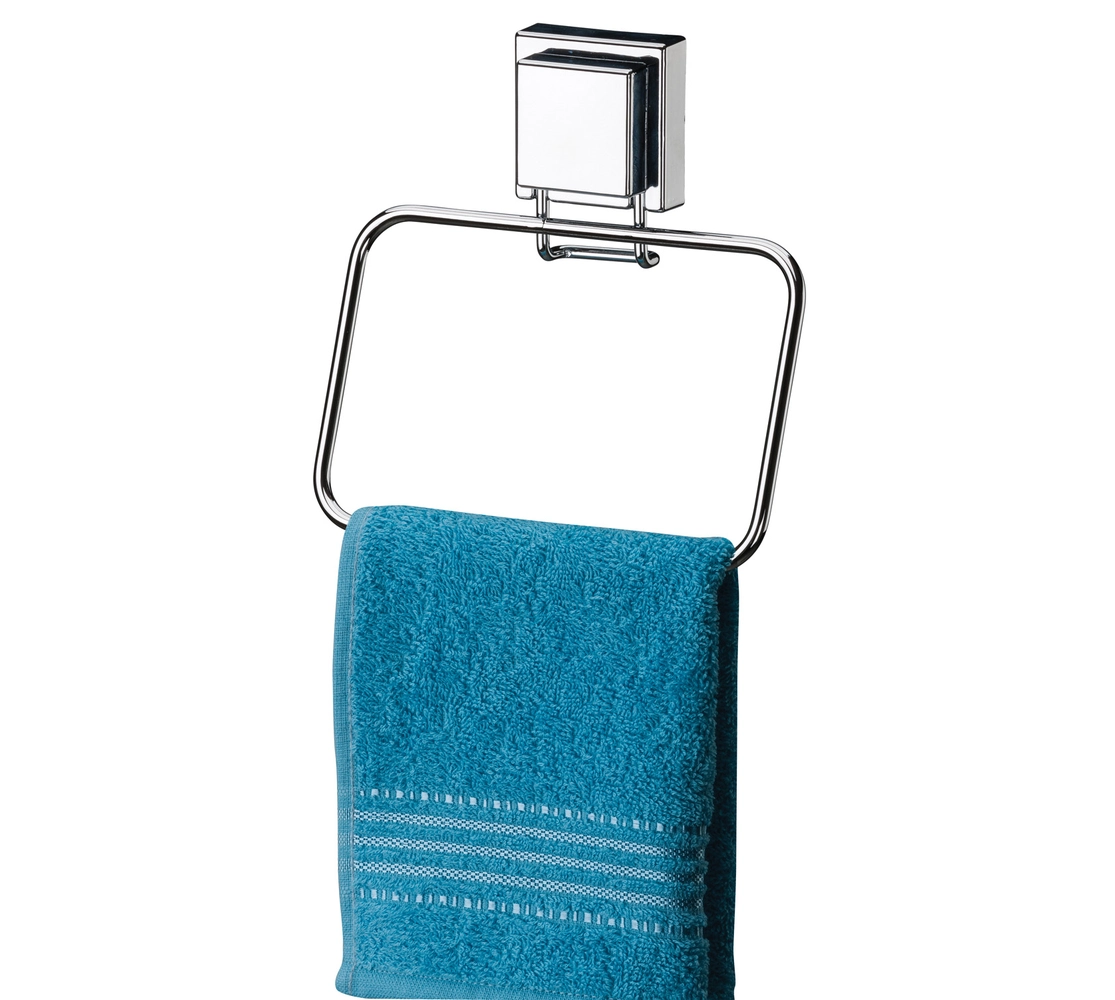 Toalheiro Argola 18cm Inox com Ventosa